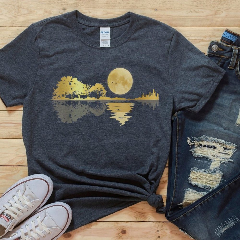NATURE LOVER SHIRT, FOREST TEE, LAKE LIFE, MOON